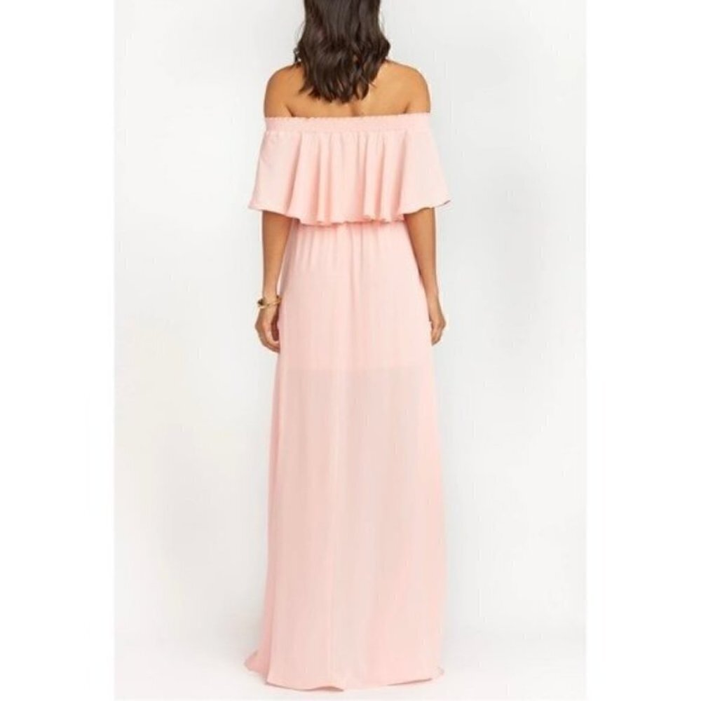 NEW Show Me Your Mumu Hacienda Bridesmaid Pink Maxi Dress Size XL - Picture 2 of 8